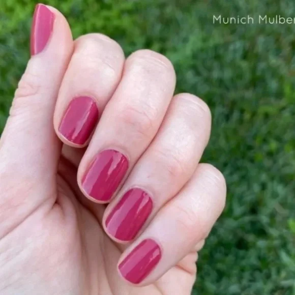 *Retired* Color Street: Munich Mulberry | Berry Red Fall Solid Classic Winter - Picture 6 of 12